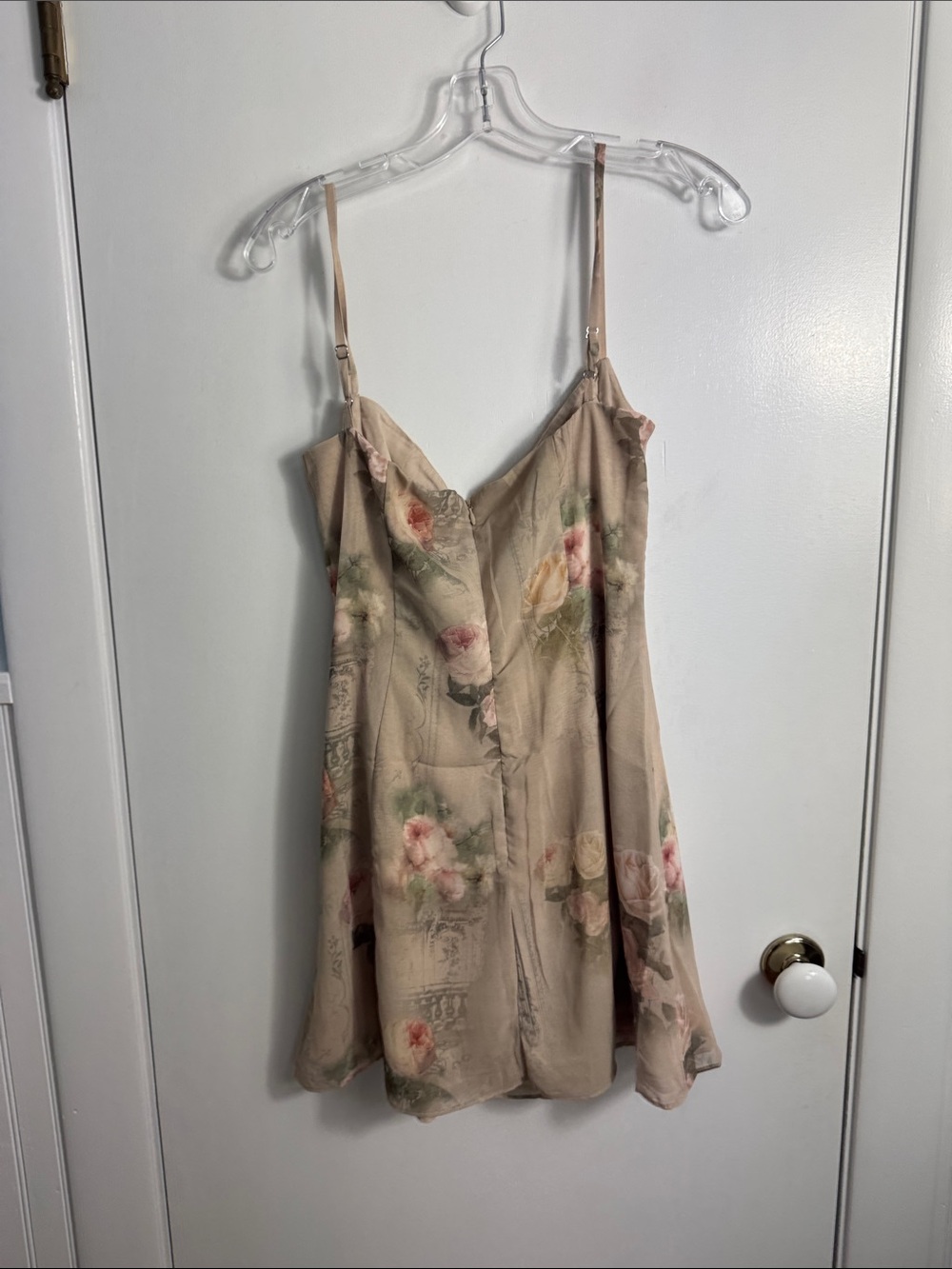 House of CB CHRISTIANA Vintage Floral Mini Dress Size Medium - Picture 8 of 12